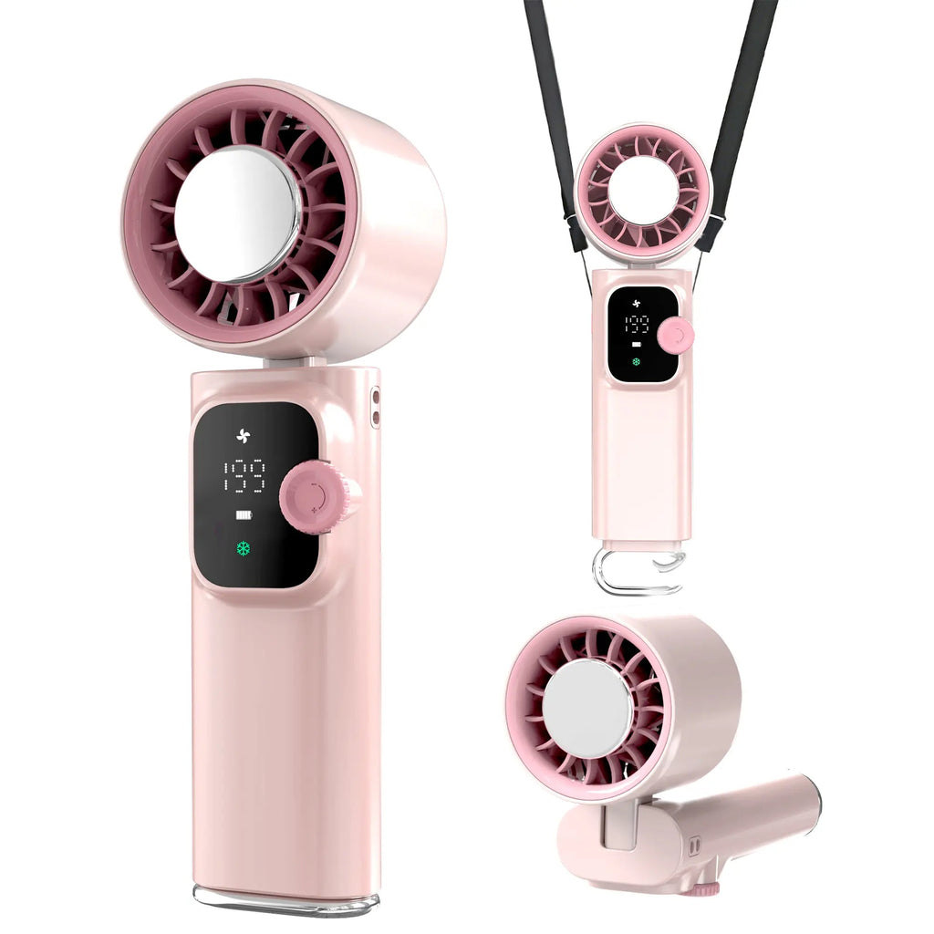 Portable handheld fan black color variant
