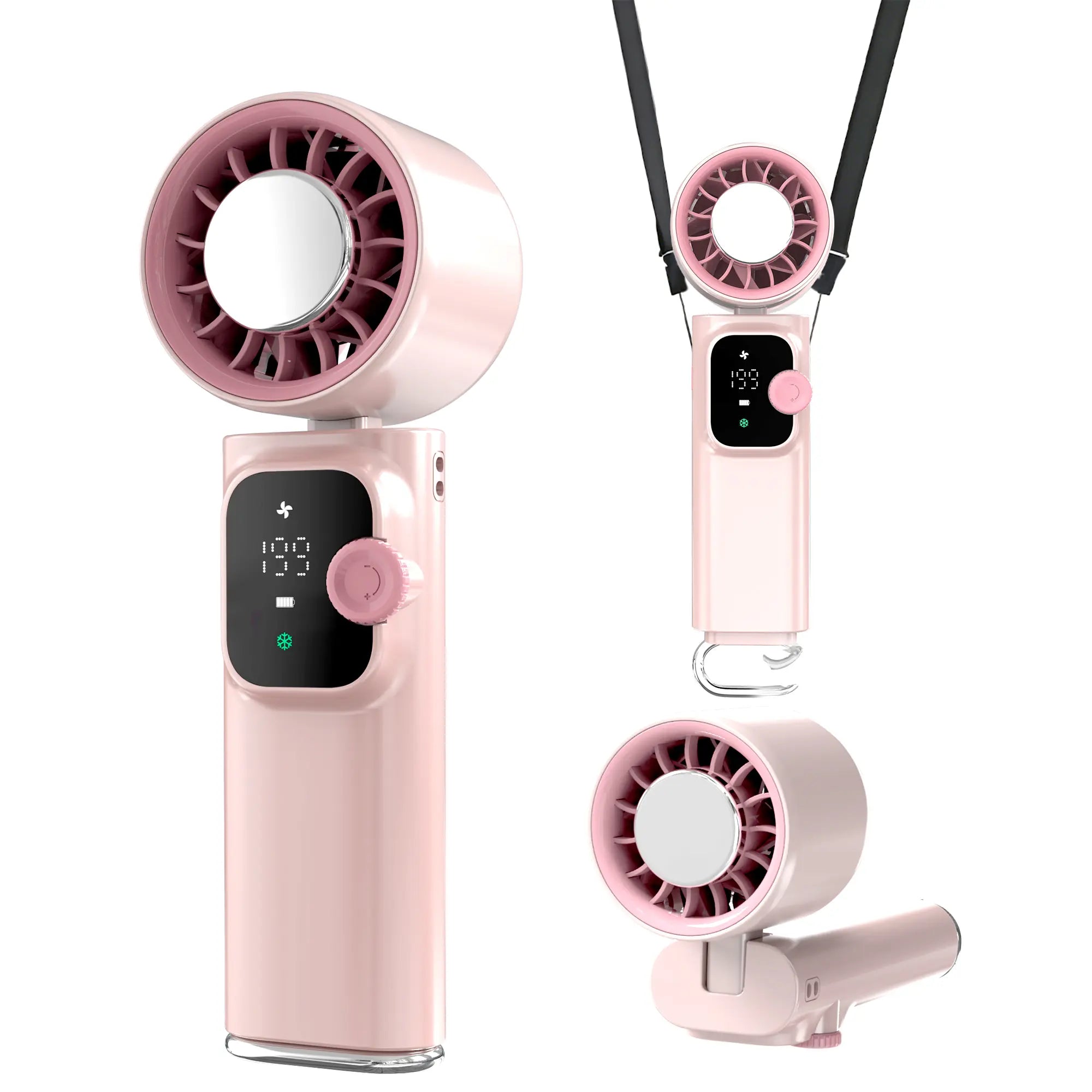 Portable handheld fan black color variant