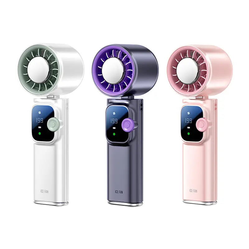 Portable handheld fan full product lineup